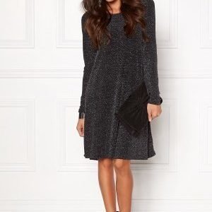 Vero Moda Nolia Shimmer l/s Dress Black