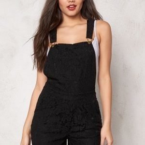 Vero Moda Nynne s/l lace jumpsuit Black