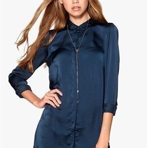 Vero Moda Perfect Long Shirt Black Iris