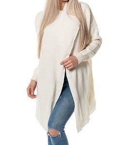 Vero Moda Shake L/S Drapery Knit Cardigan Snow White