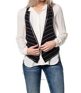 Vero Moda Stacey Waistcoat Black