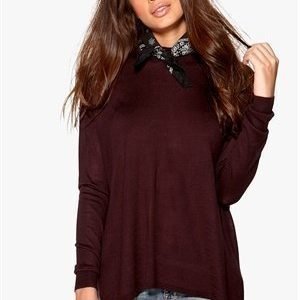 Vero Moda Sunset Funnelneck Knit Fudge