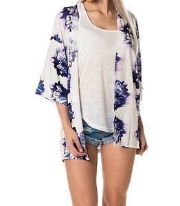 Vero Moda Super Easy 3/4 Short Kimono Print Twilight Blue