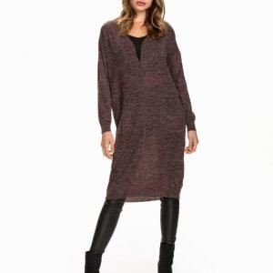 Vero Moda VMCLEMENTINE COPENH LS OVERSIZE CAR Mörk Lila