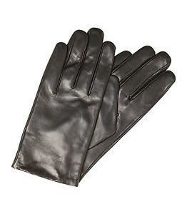 Vero Moda Vera Leather Gloves Black