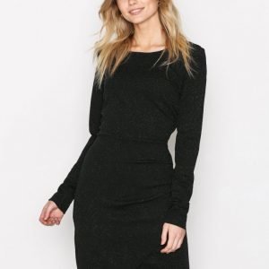 Vero Moda Vmbright L / S Bodycon Short Dress Bo Kotelomekko Musta