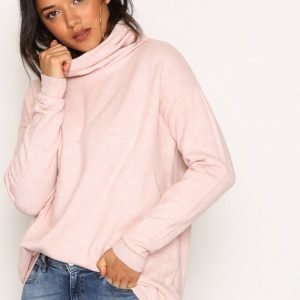 Vero Moda Vmbrilliant Ls Cowlneck Blouse Boo Poolopusero Vaalea Pinkki