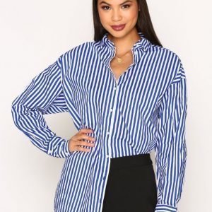 Vero Moda Vmcannes L / S Long Shirt O17 Kauluspaita Tummansininen