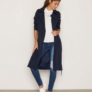 Vero Moda Vmexport New Long Jacket A Trenssitakki Tummansininen