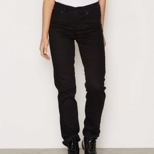 Vero Moda Vmfifteen Nw Straight Jeans Ba030 N Farkut Musta