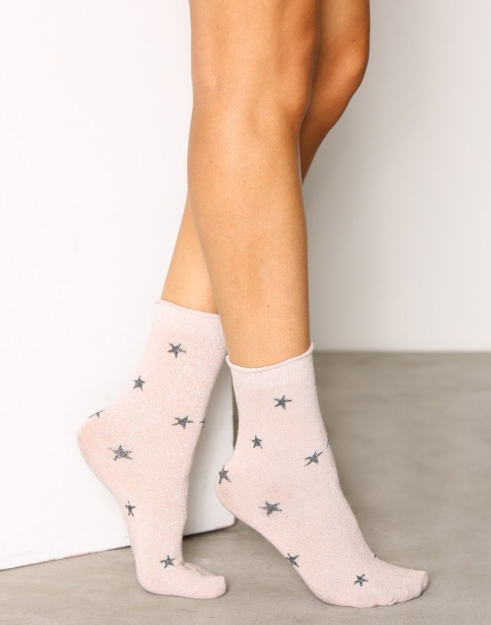 Vero Moda Socks Vaalea Pinkki - Vaatekauppa24.fi