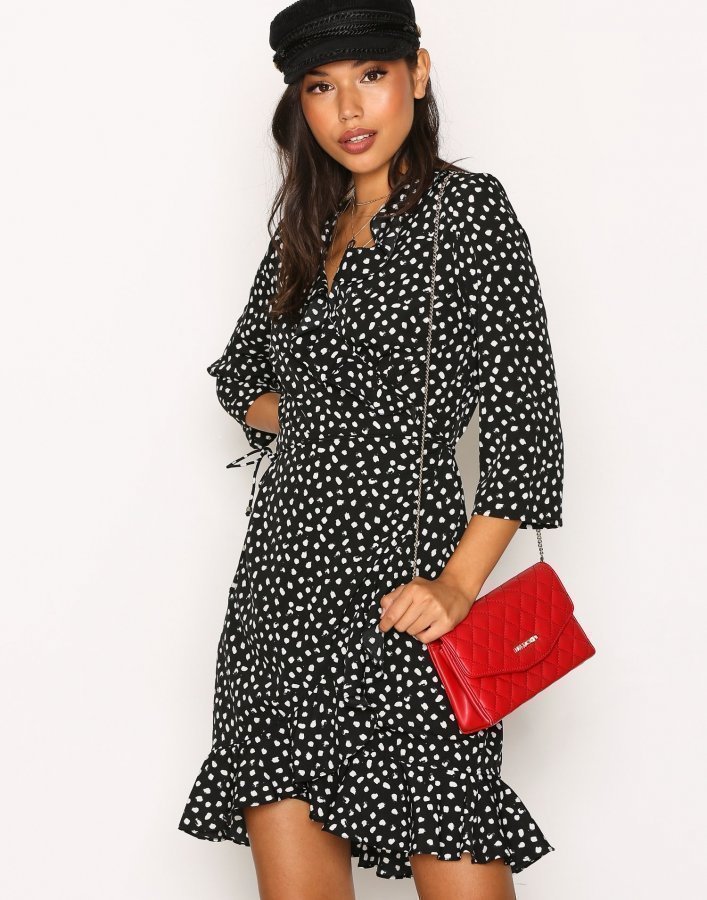 Moda Vmhenna Dot 3 / Wrap Dress Exp Mekko - Vaatekauppa24.fi