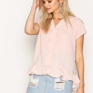 Vero Moda Vmhenna Ss Midi Top A Arkipaita Vaalea Pinkki