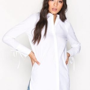 Vero Moda Vmjuljane 7 / 8 Long Shirt Kauluspaita Valkoinen