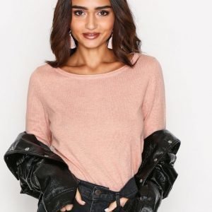 Vero Moda Vmsofia Ls Boatneck Blouse Noos Neulepusero Vaalea Pinkki