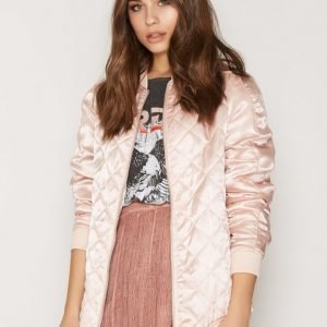 Vero Moda Vmsuma Jacket Bomber Takki Vaalea Pinkki