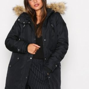 Vero Moda Vmtrack Expedition 3 / 4 Parka Parkatakki Tummansininen