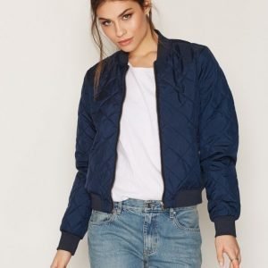 Vero Moda Vmyoyo Short Jacket Dnm Boos Bomber Takki Tummansininen