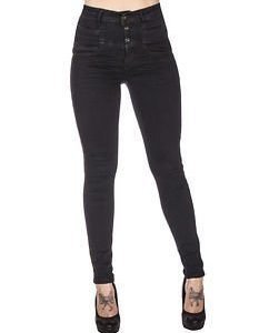 Victoria High Waist Dark Denim