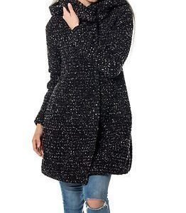 Vila Cama Coat Black/Snow White