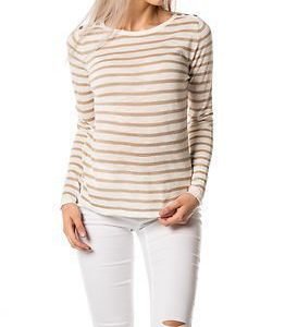 Vila Starly Stripe Knit Top Pristine