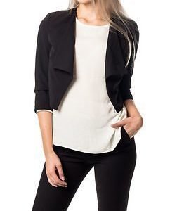 Vila Tilly Short Blazer Black