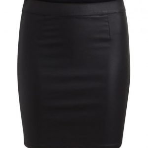 Vila Vicomma Coated Skirt Lyhyt Hame