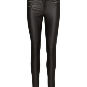 Vila Vicommit Rw Zip Coated-Noos skinny housut