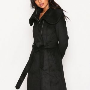 Vila Vidahlia Wool Coat-Noos Pitkä Takki Musta