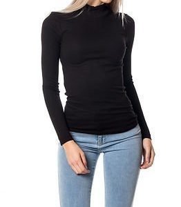 Vila Vifalls Turtleneck Top Black