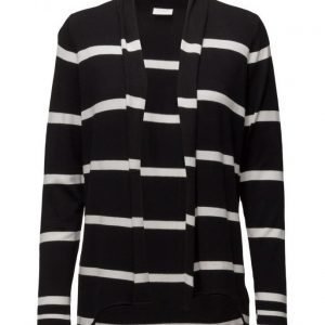 Vila Viheleni L/S Stripe Knit Cardigan Gv neuletakki