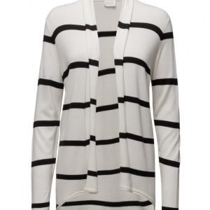 Vila Viheleni L/S Stripe Knit Cardigan Gv neuletakki