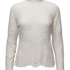 Vila Viloras L/S Lace Top-Noos pitkähihainen pusero