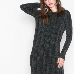 Vila Vimarbel L / S Knit Dress Kotelomekko Musta