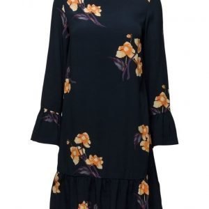 Vila Vinalina L/S Ruffle Dress lyhyt mekko