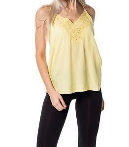 Vila Vinida Strap Top Pale Banana