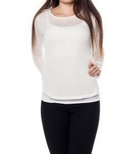 Vila Visiana Knit Top White