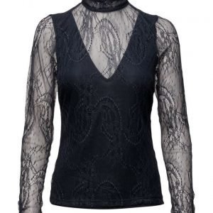 Vila Visinni L/S Lace Top pitkähihainen pusero