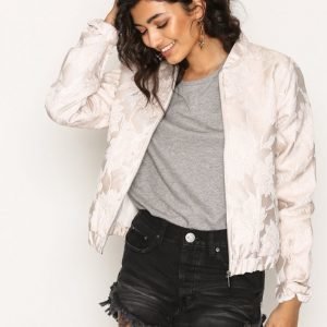 Vila Vitallic Bomber Jacket Takki Vaalea Pinkki