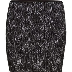 Vila Vivala New Zigzag Skirt lyhyt hame