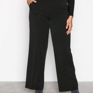 Vila Viviola Rw Wide Pants Housut Musta