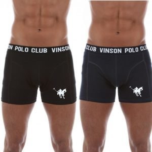 Vinson Polo Club Delbert Bokserit Musta / Sininen