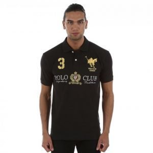 Vinson Polo Club Esco Pikeepaita Musta
