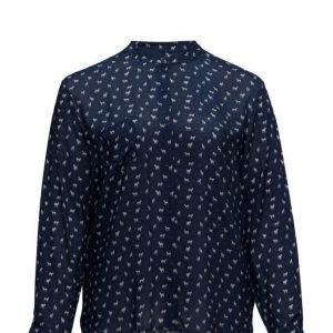 Violeta by Mango Animal Print Blouse pitkähihainen pusero