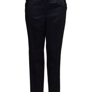 Violeta by Mango Belt Cotton-Blend Trousers chinot