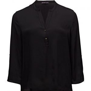 Violeta by Mango Buttoned Flowy Blouse pitkähihainen pusero