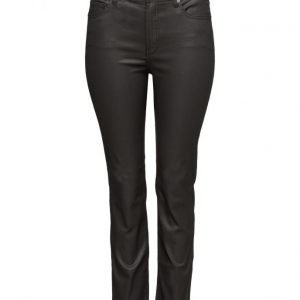 Violeta by Mango Coated Slim-Fit Carmen Jeans suorat housut