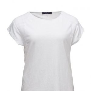 Violeta by Mango Contrasting Cotton-Blend T-Shirt