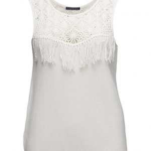 Violeta by Mango Cotton-Blend Knit Top