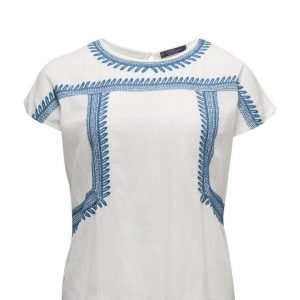 Violeta by Mango Embroidered Cotton T-Shirt